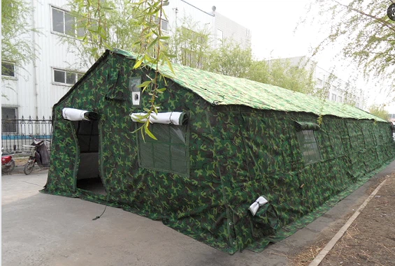 Dwuwarstwowy wodoodporny namiot wojskowy dla 30 osób