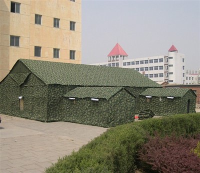 Dowództwo outdoorowe połączony namiot wojskowy dla 50 osób